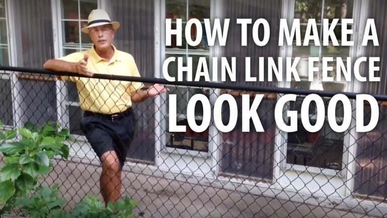 Can You Spray Paint a Chain Link Fence