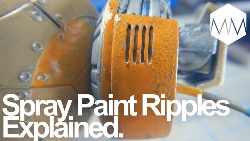 How to Fix Spray Paint Wrinkle