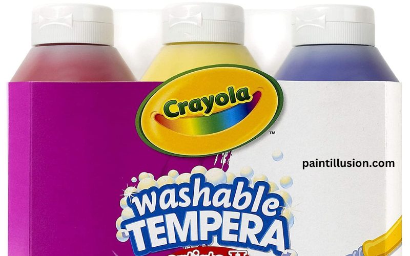 Is tempera paint washable