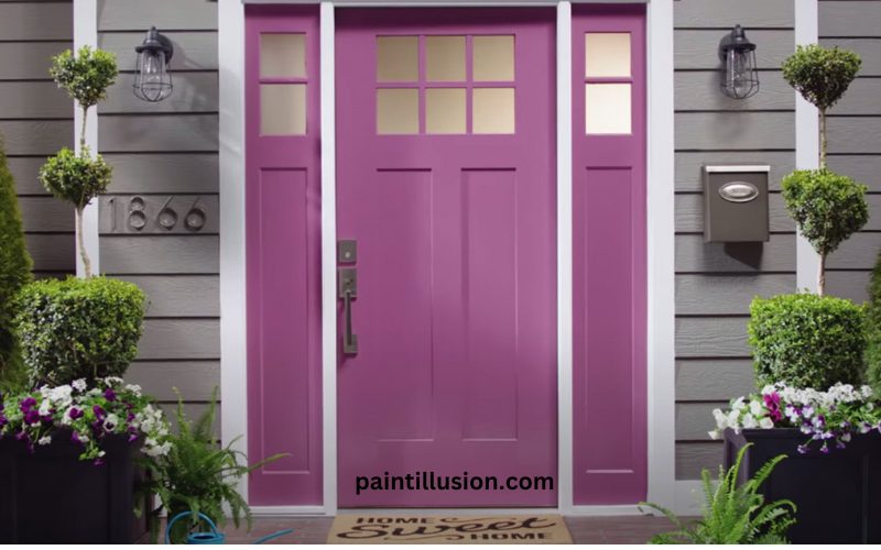 Paint a Fiberglass Door.